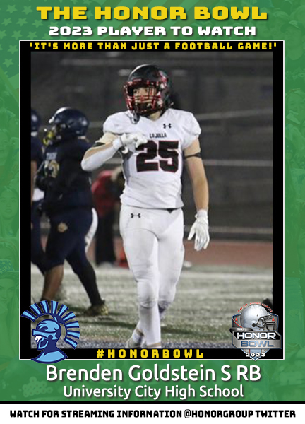 Brenden Goldstein S RB Brenden Goldstein S RB