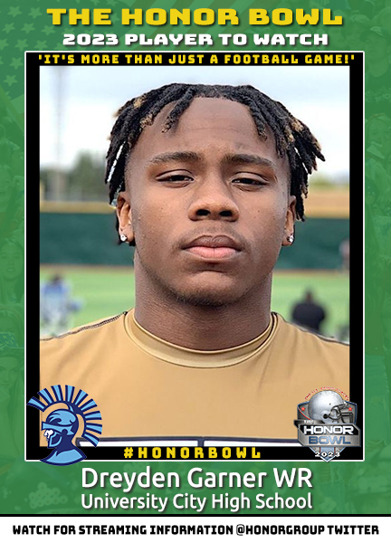 Dreyden Garner WR Dreyden Garner WR