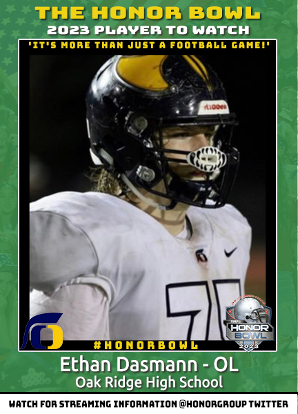 Ethan Dasmann - OL Ethan Dasmann - OL