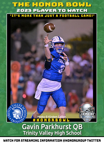 Gavin Parkhurst QB Gavin Parkhurst QB