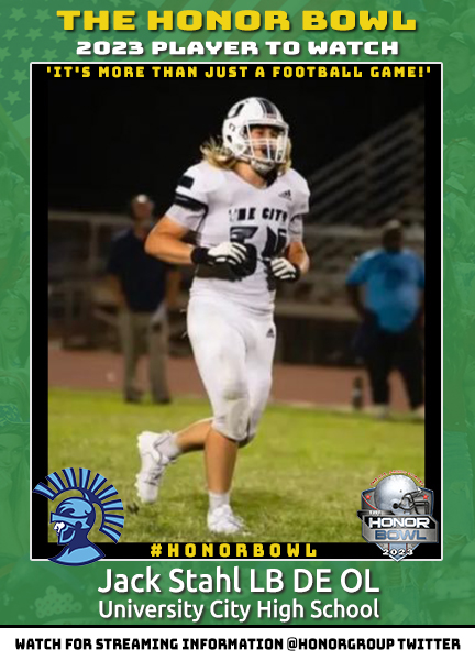 Jack Stahl LB DE OL Jack Stahl LB DE OL
