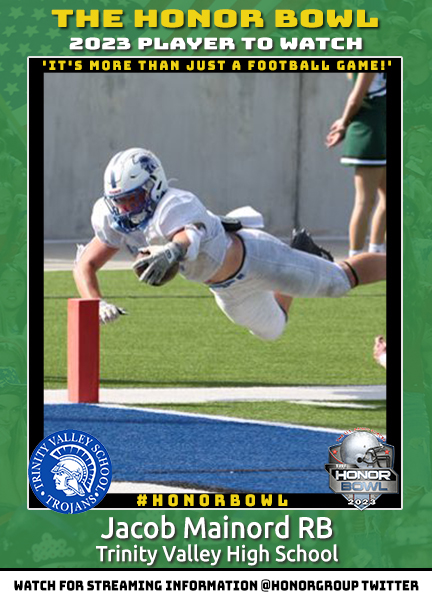 Jacob Mainord RB Jacob Mainord RB