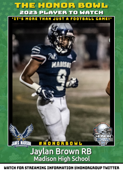 Jaylan Brown RB Jaylan Brown RB