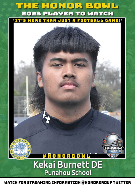 Kekai Burnett DE Kekai Burnett DE