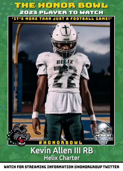 Kevin Allen III RB Kevin Allen III RB