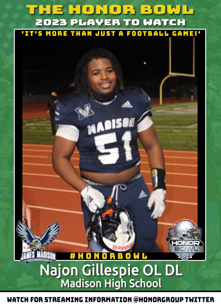 Najon Gillespie OL DL Najon Gillespie OL DL