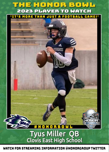 Tyus Miller QB Aiden Wilson WR