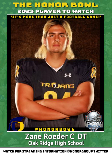 Zane Roeder C DT Zane Roeder C DT